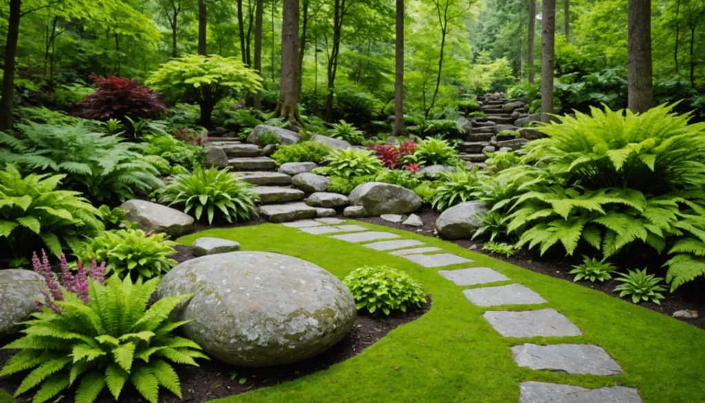 grosses pierres de jardin