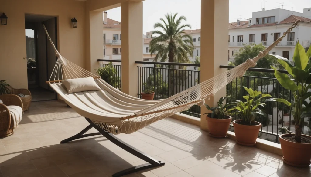 hamac pour le balcon