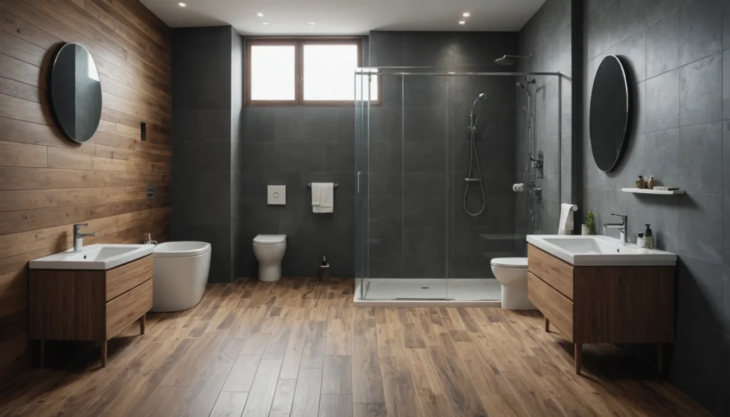 inconvénients d’une salle de bain sans carrelage