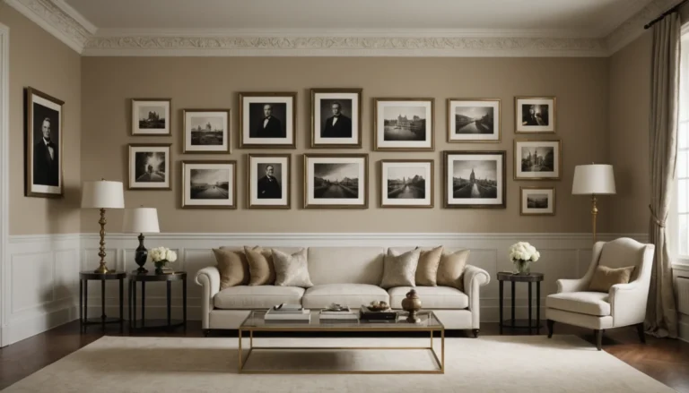 moulure pour accrocher des photos