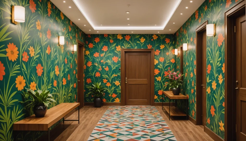 papier peint pour couloir et vestibule