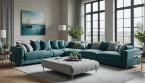 chaise longue relax pour 2 personnes dans le salon